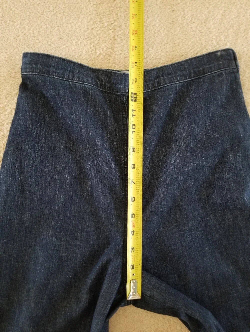 Rachel Comey Absolute Wide Leg Crop Dark Wash Jeans Size 2
